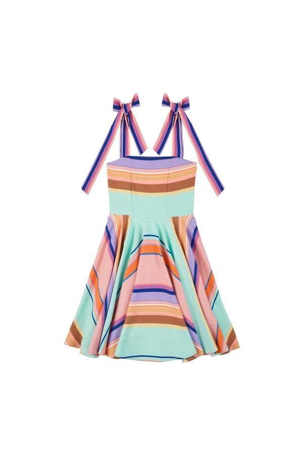 Acacia Stripe Dress - Image 3