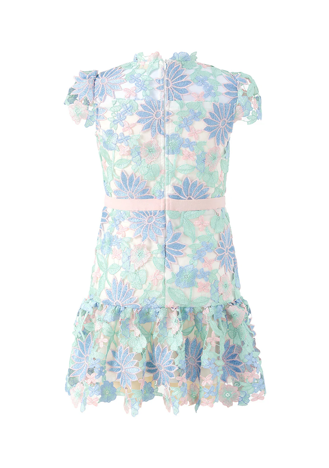 Addison Embroidered Mini Dress - Image 4