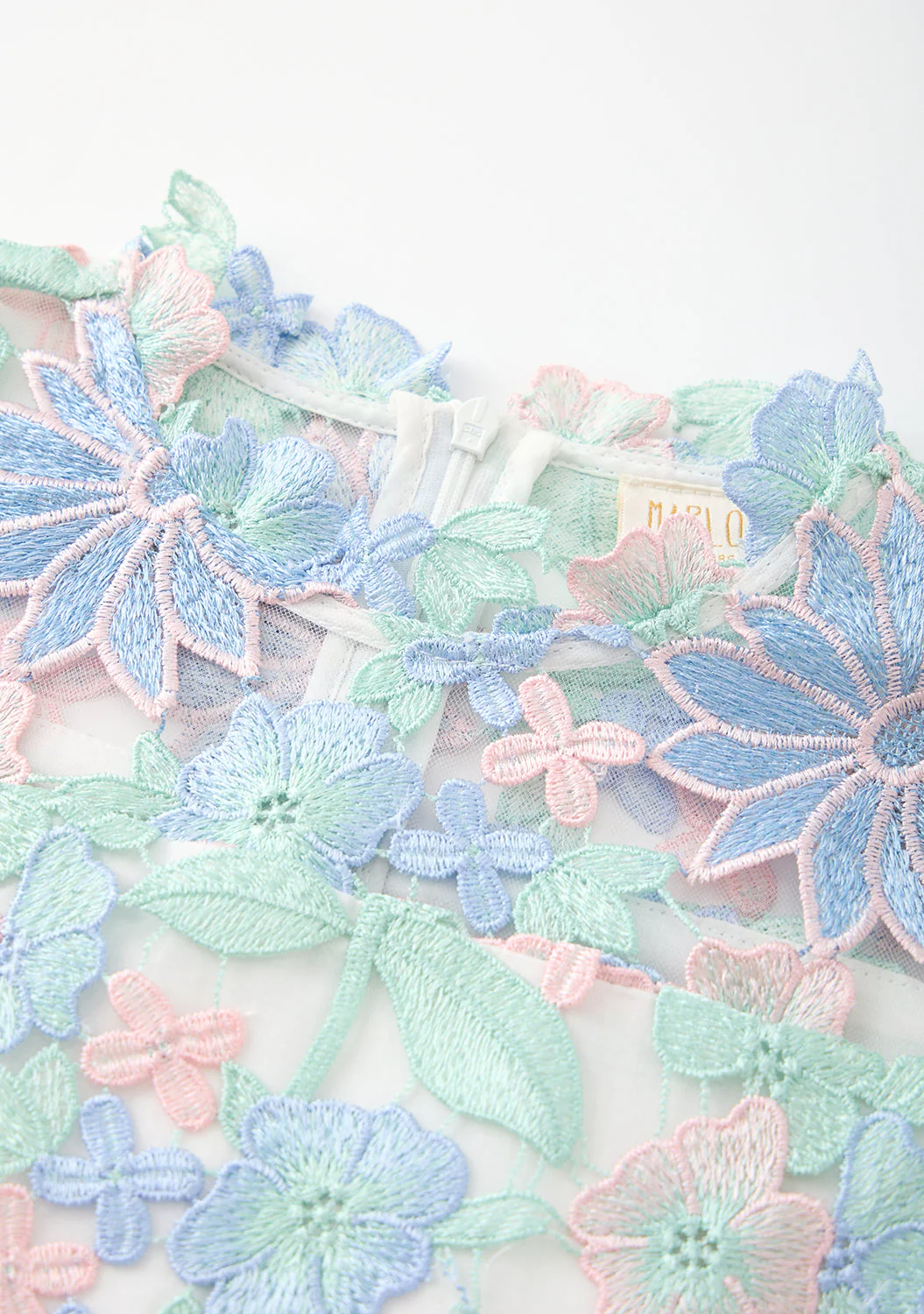 Addison Embroidered Mini Dress - Image 5