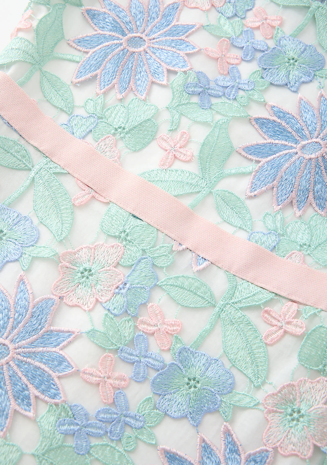 Addison Embroidered Mini Dress - Image 7