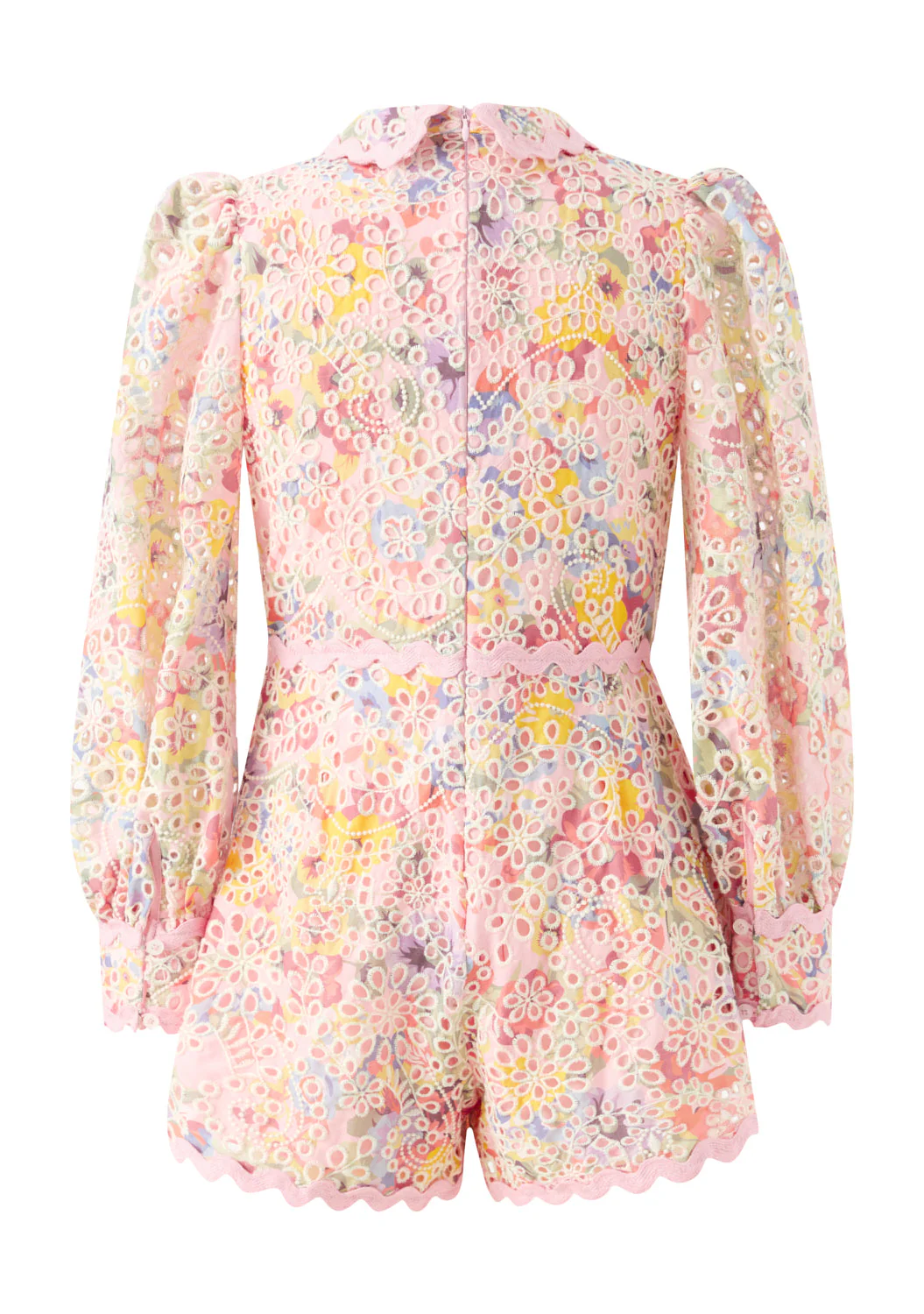 Alanna Embroidered Romper - Image 4