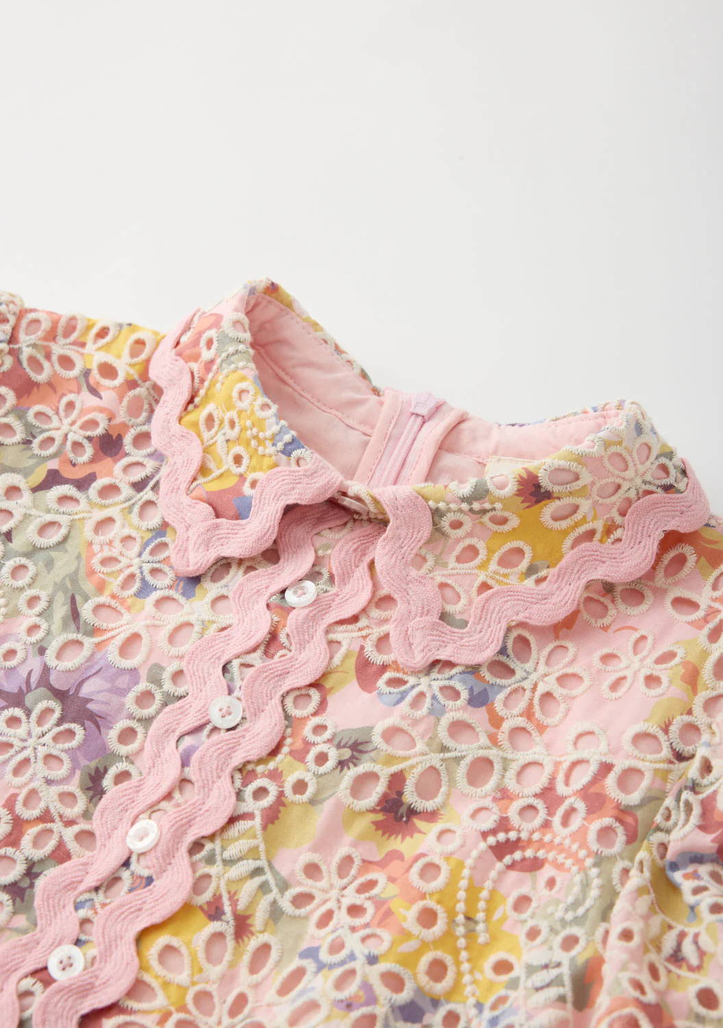 Alanna Embroidered Romper - Image 5