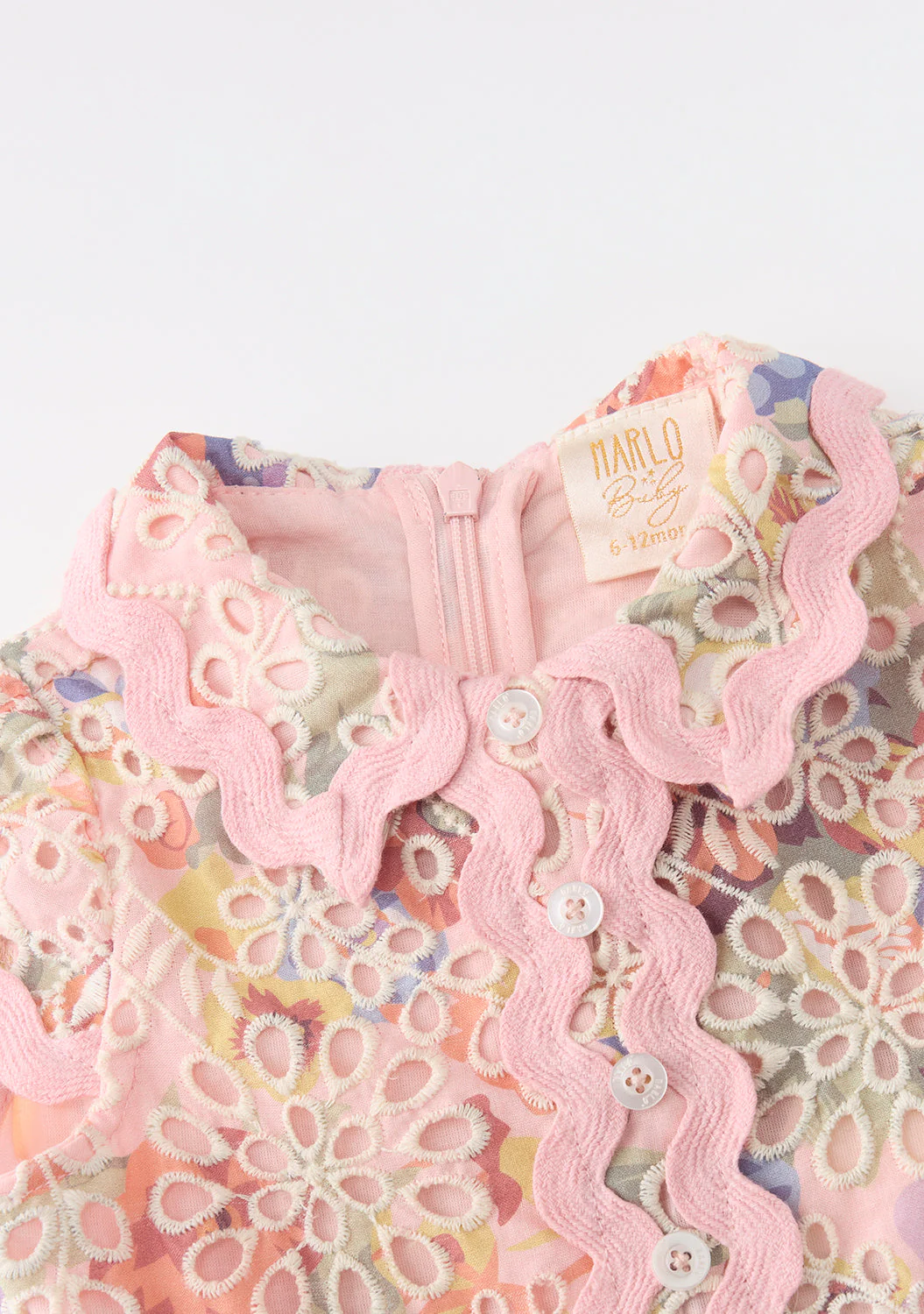 Alanna Embroidered Romper (Baby) - Image 3