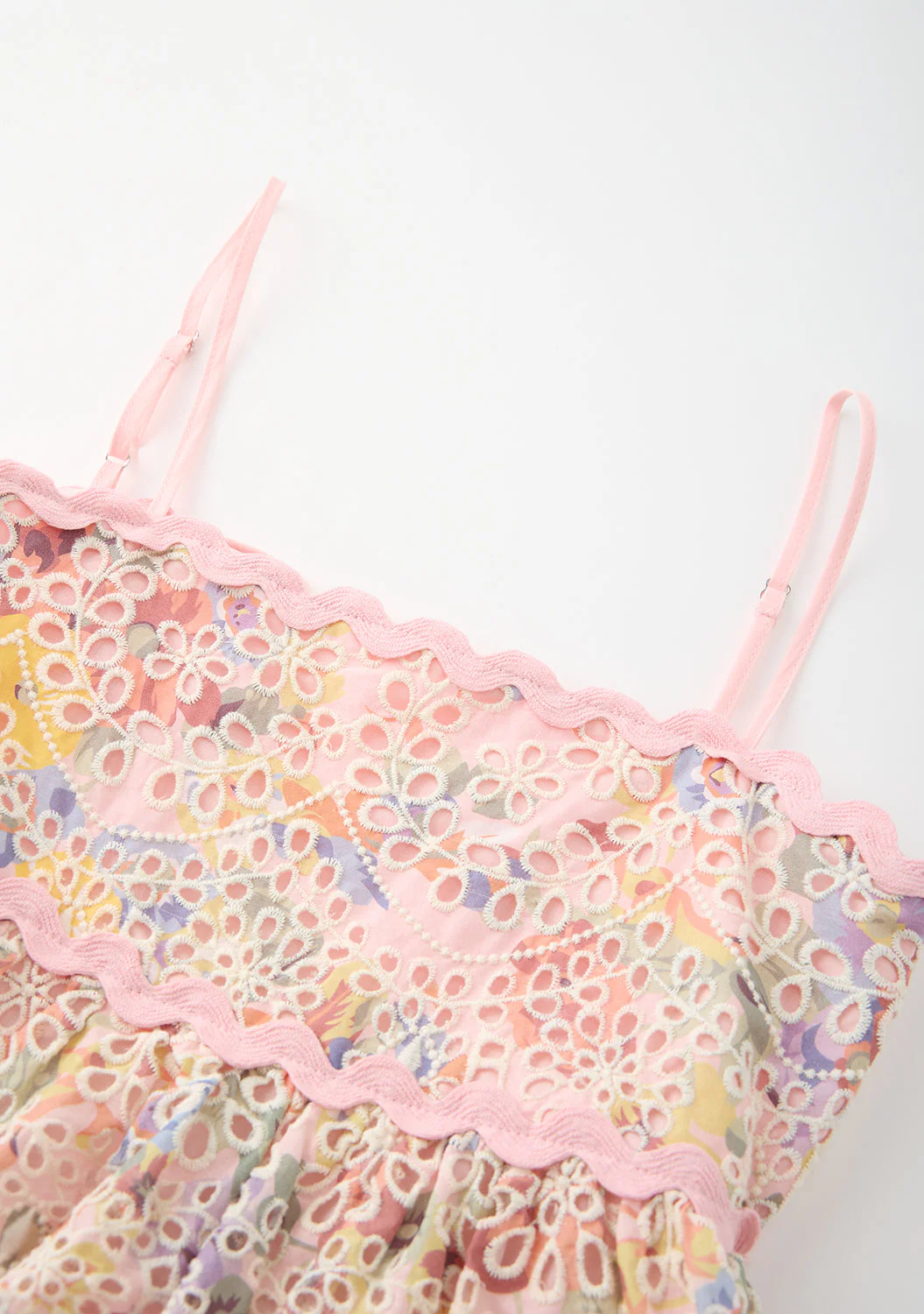 Alanna Frill Embroidered Maxi Dress - Image 6