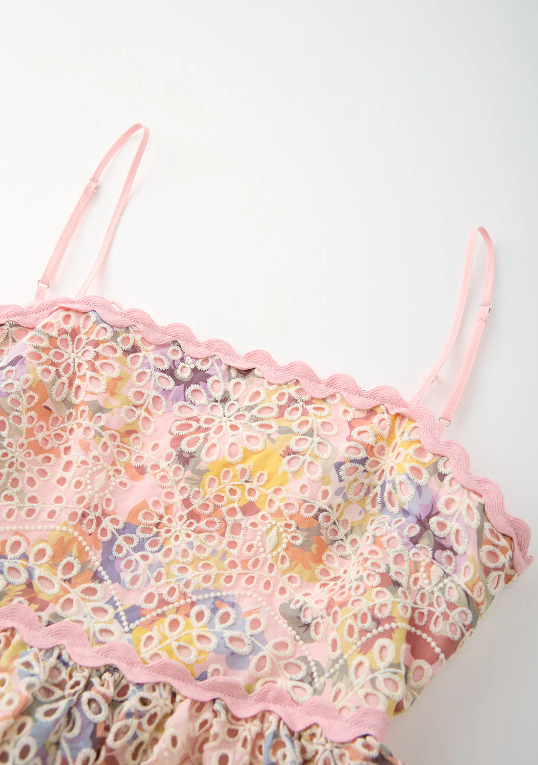 Alanna Frill Embroidered Maxi Dress (Women) - Image 3