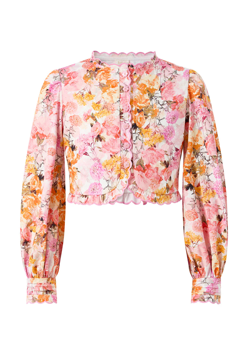 Alessia Cotton Sleeve Top - Image 3