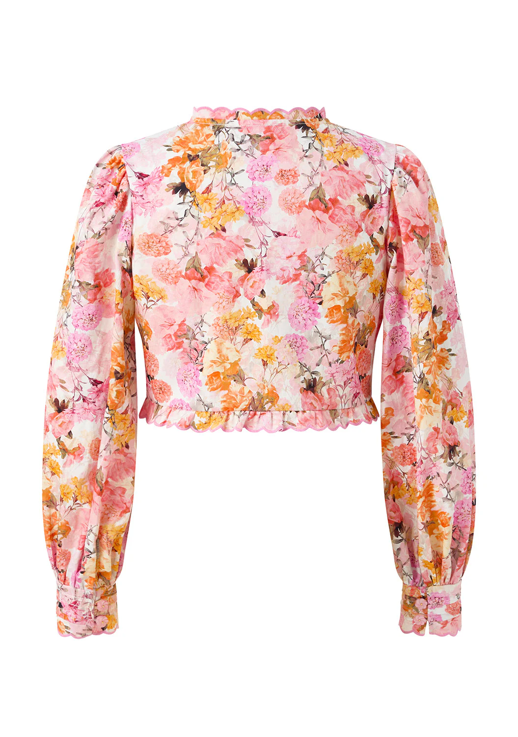 Alessia Cotton Sleeve Top - Image 4