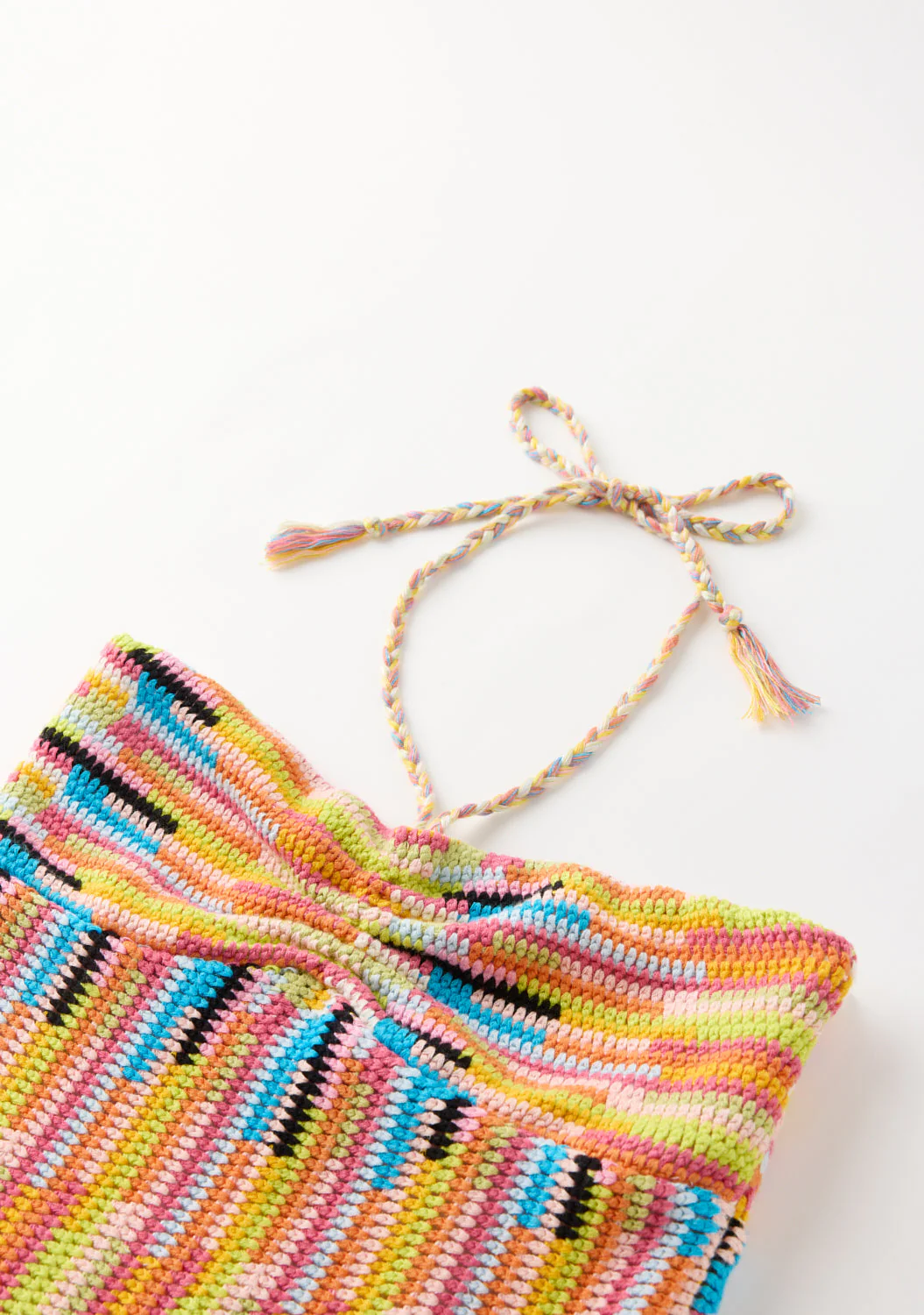 Alia Crochet Mini Dress - Image 6