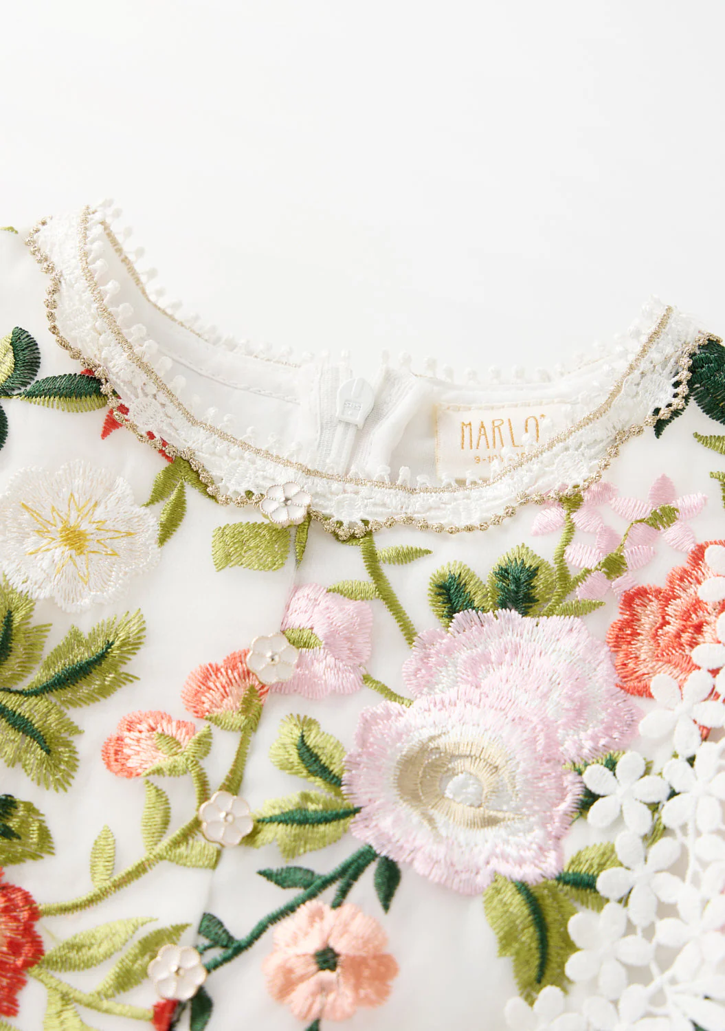Allure Embroidered Mini Dress - Image 5