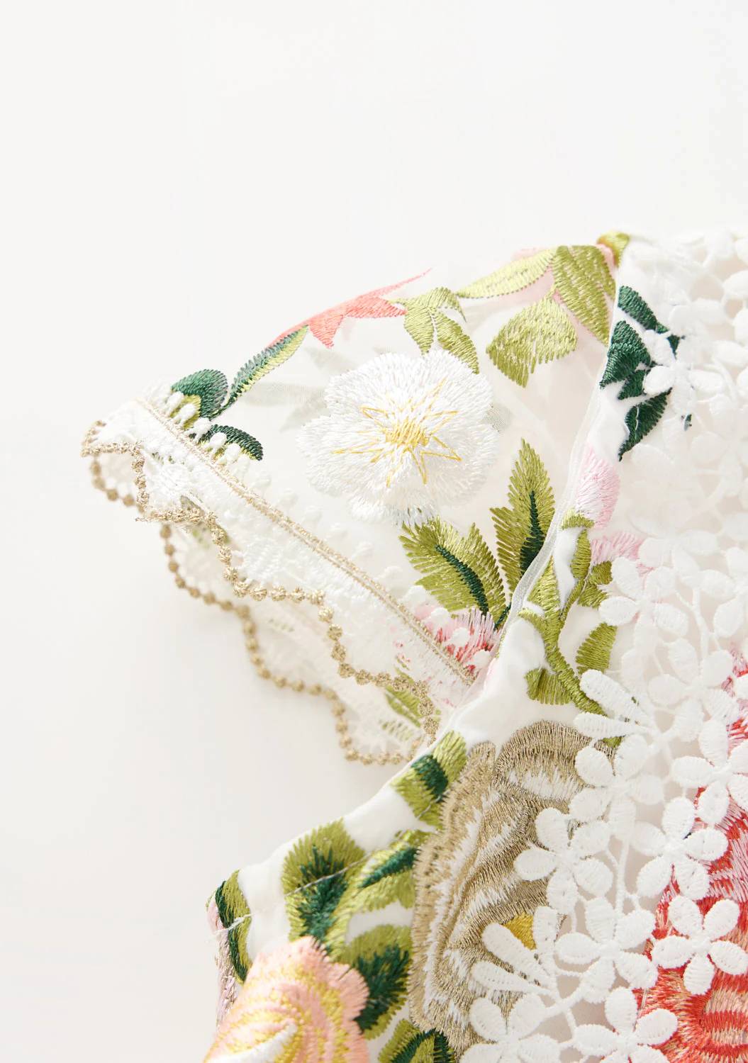 Allure Embroidered Mini Dress - Image 7