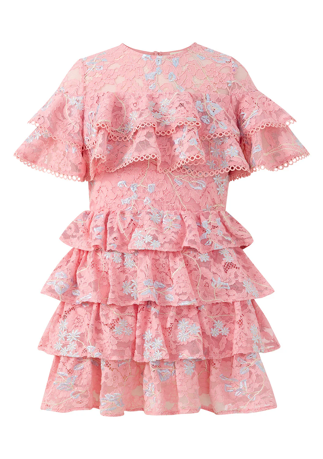 Allyson Frill Mini Dress - Image 3
