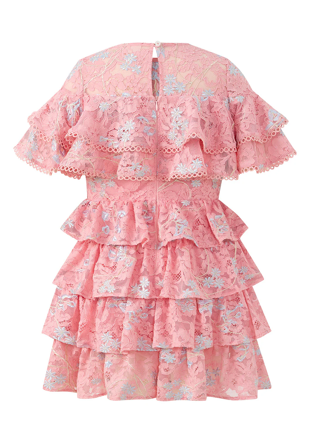 Allyson Frill Mini Dress - Image 4