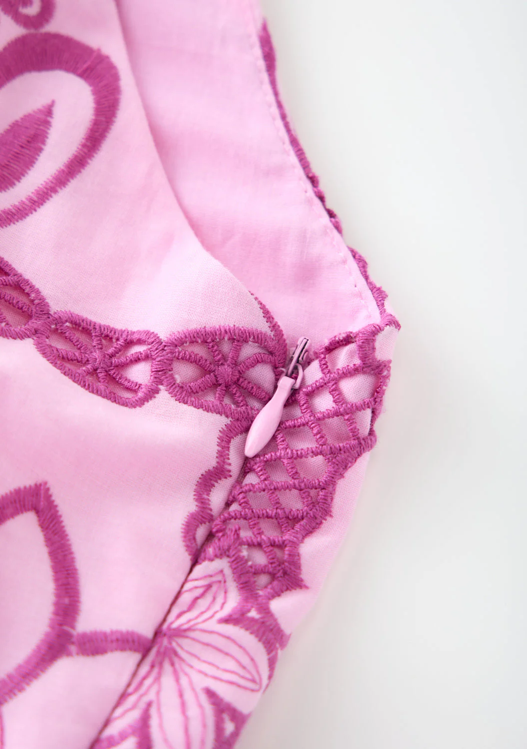 Alora Embroidered Mini Dress - Image 10