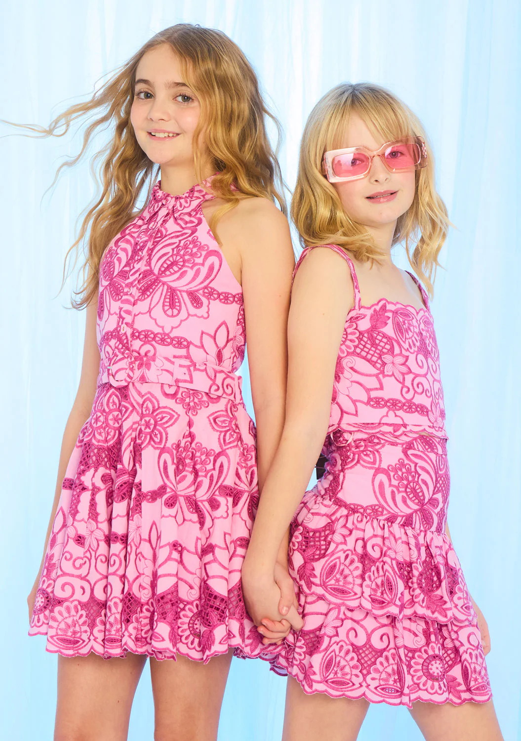 Alora Embroidered Mini Dress - Image 11