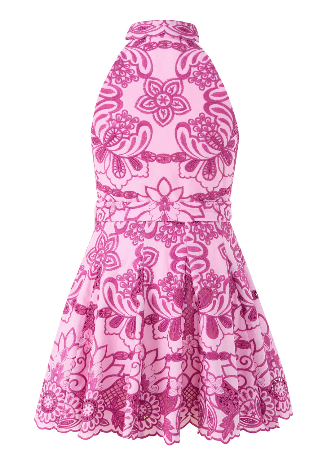 Alora Embroidered Mini Dress - Image 5