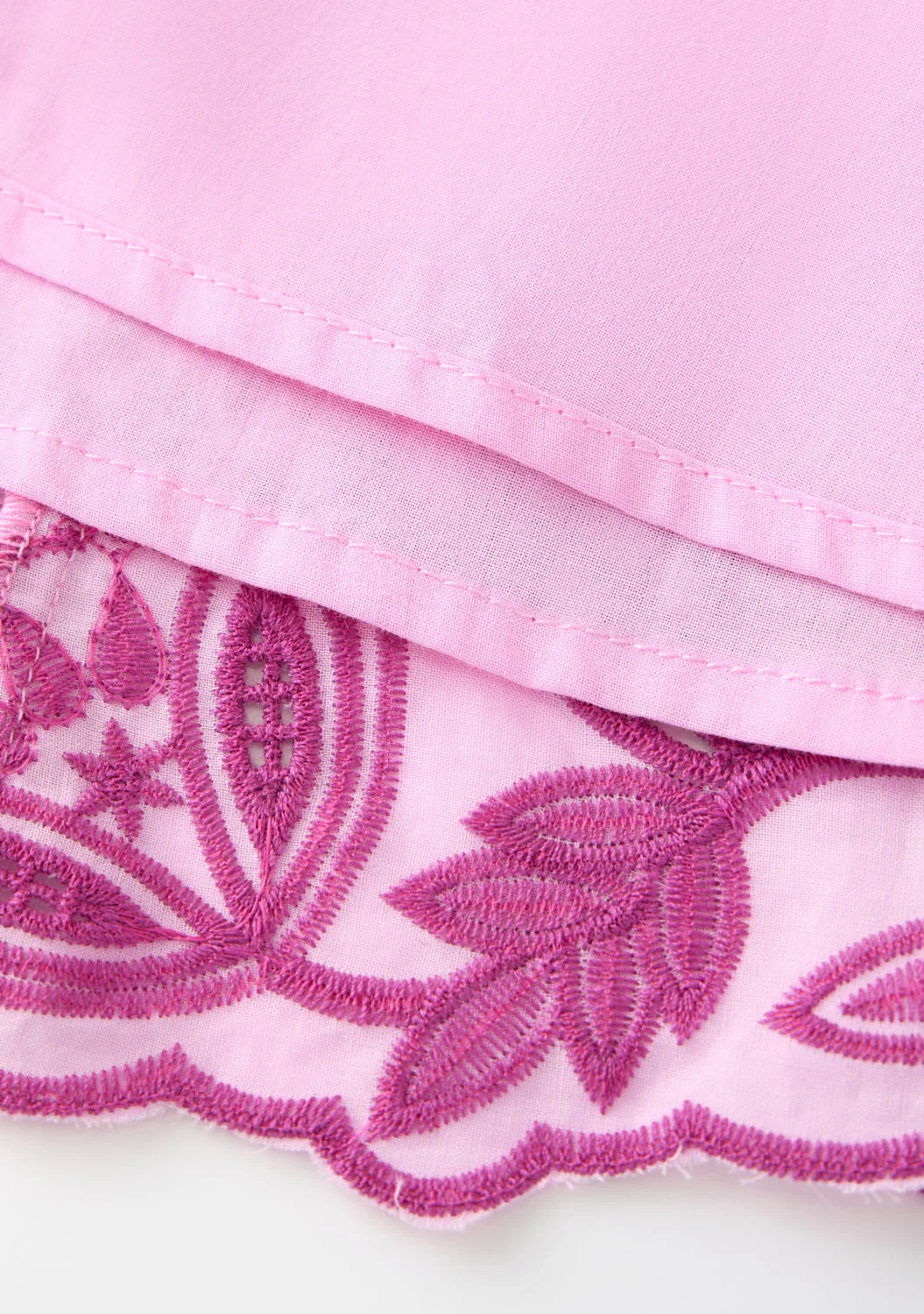 Alora Embroidered Mini Dress - Image 9