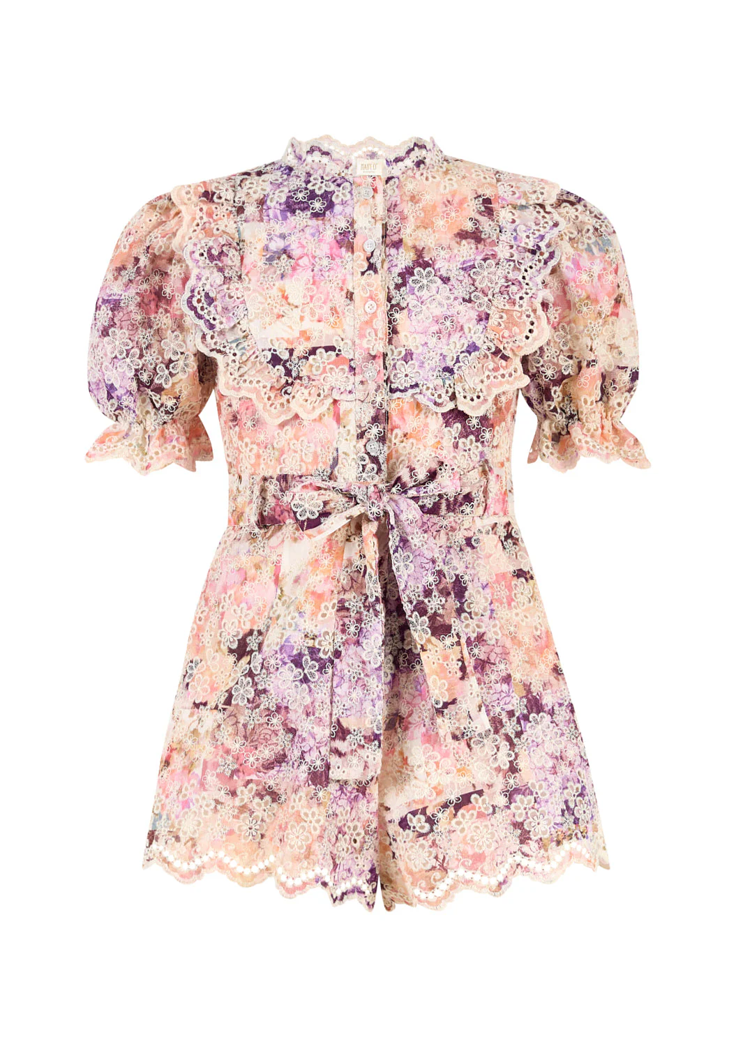 Anastasia Embroidered Romper - Image 3