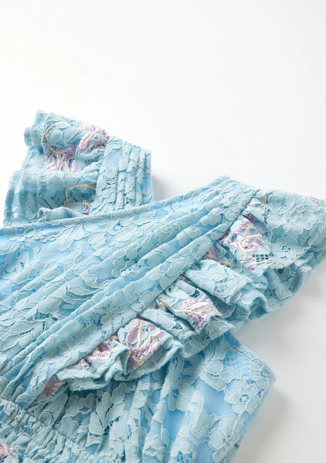 Angelica Embroidered Mini Dress - Image 4