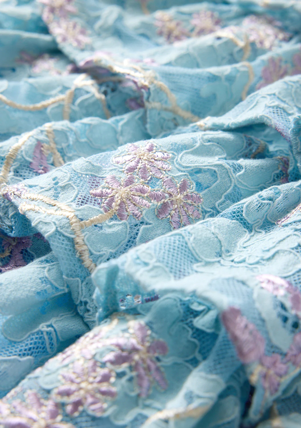 Angelica Embroidered Mini Dress - Image 8