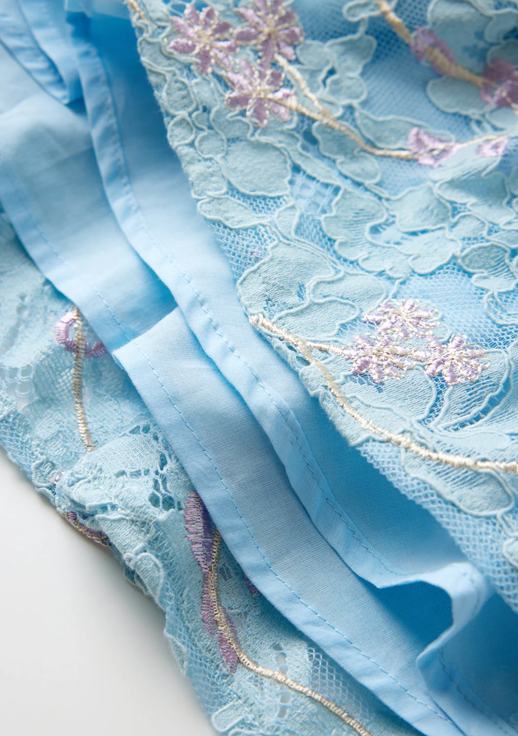 Angelica Embroidered Mini Dress - Image 9