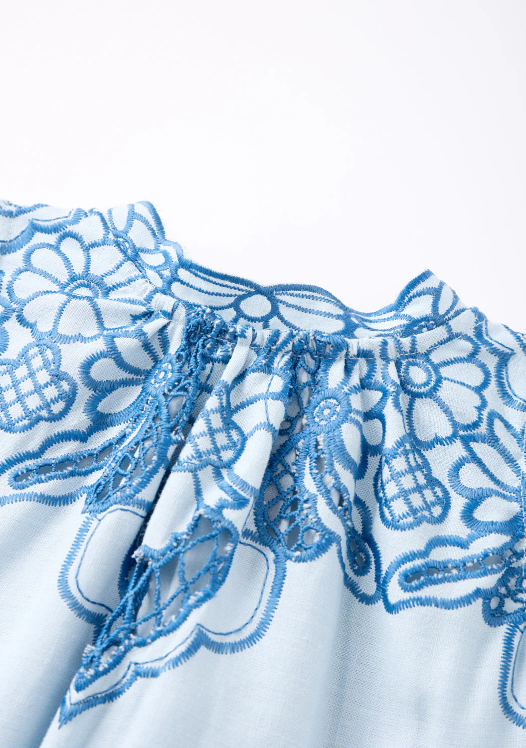 Annie Embroidered Maxi Dress - Image 3