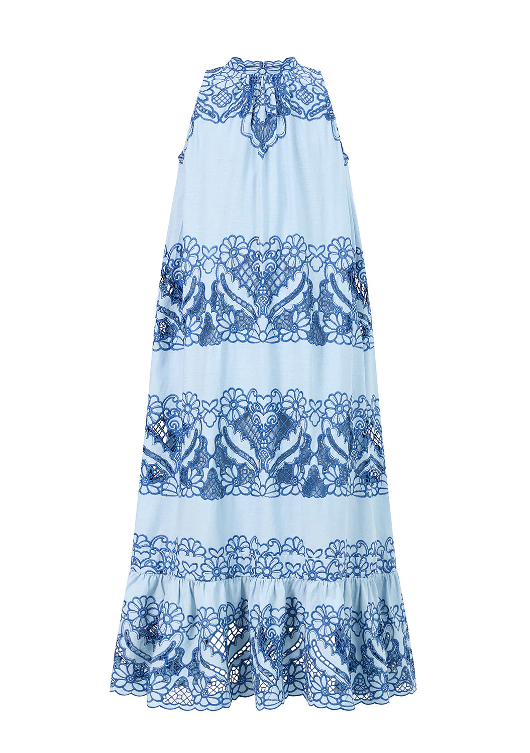 Annie Embroidered Maxi Dress - Image 8