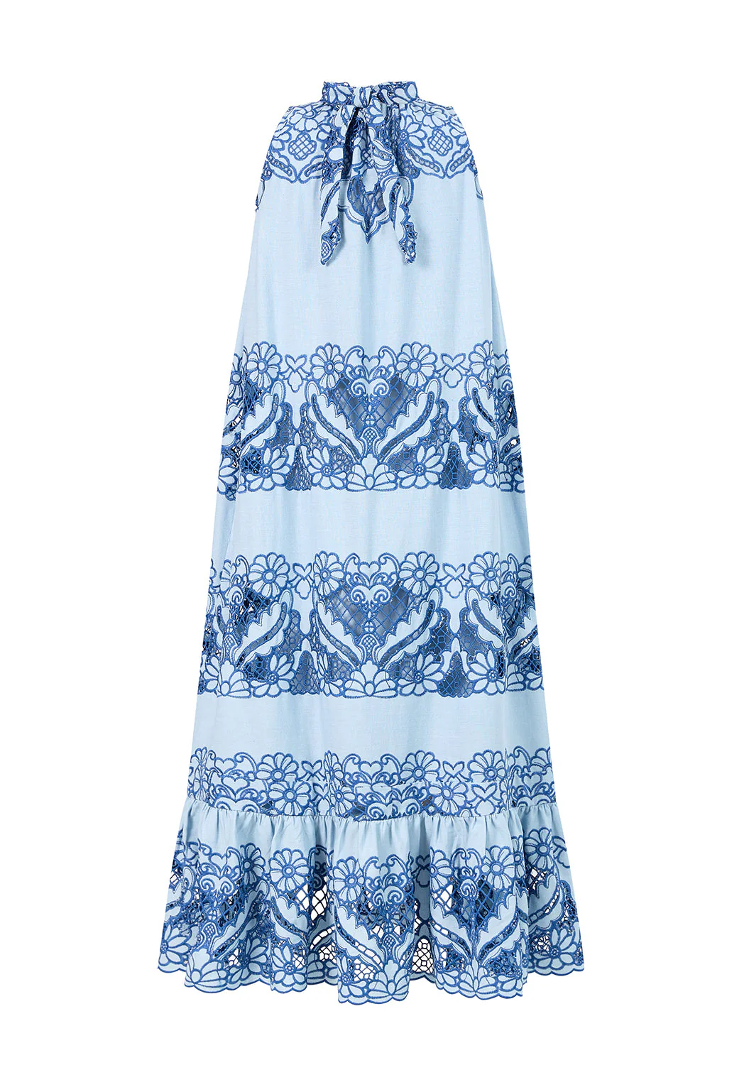 Annie Embroidered Maxi Dress - Image 9