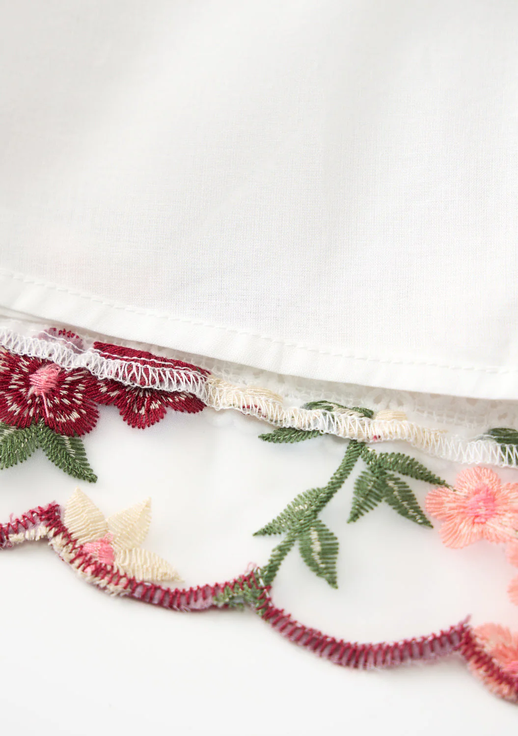 Anya Embroidered Mini Dress - Image 10