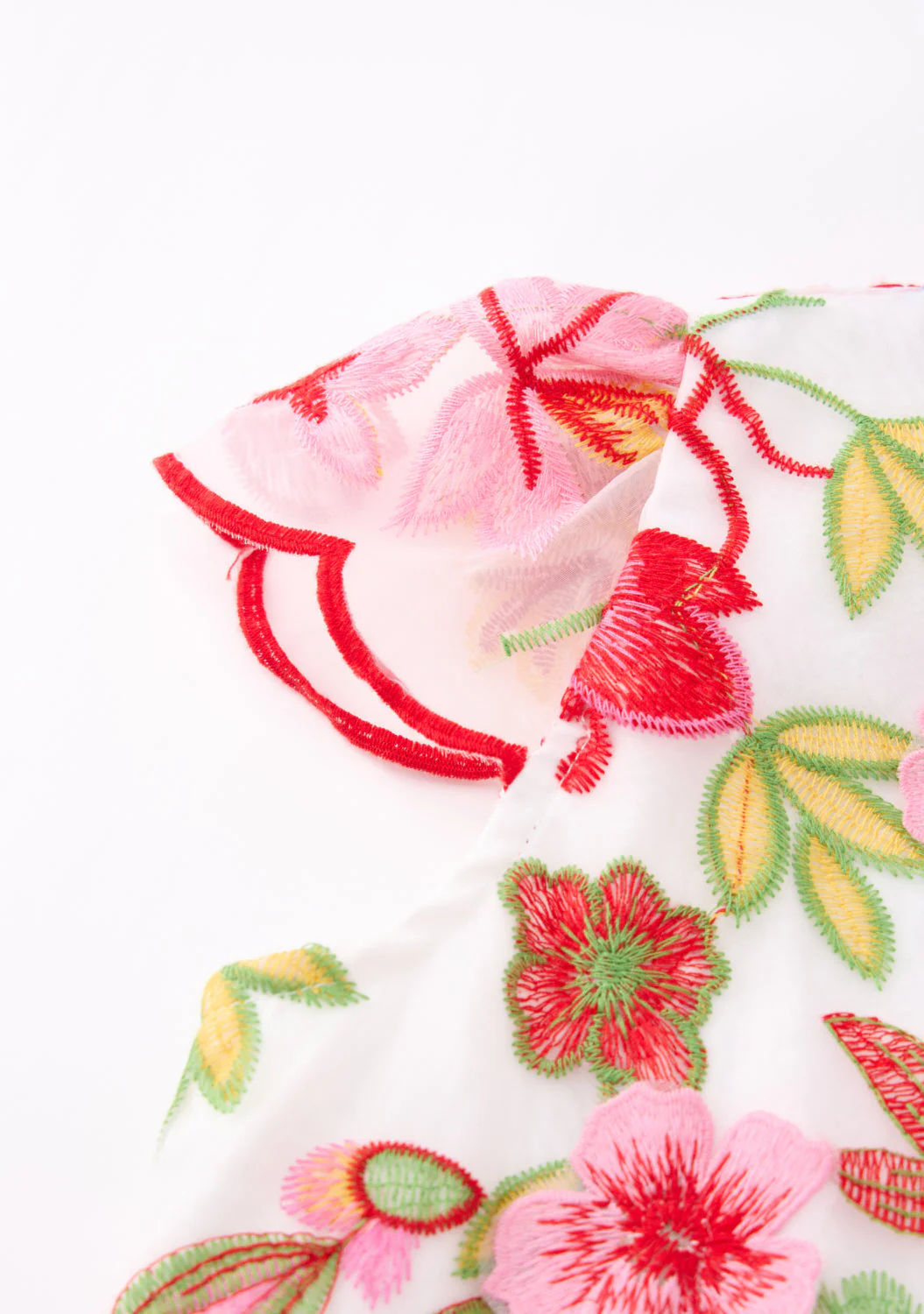 Arabella Embroidered Mini Dress - Image 8