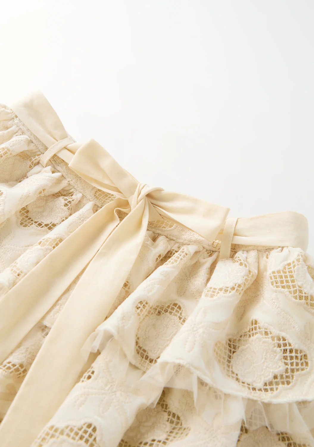 Ava Embroidered Mini Skirt - Image 5