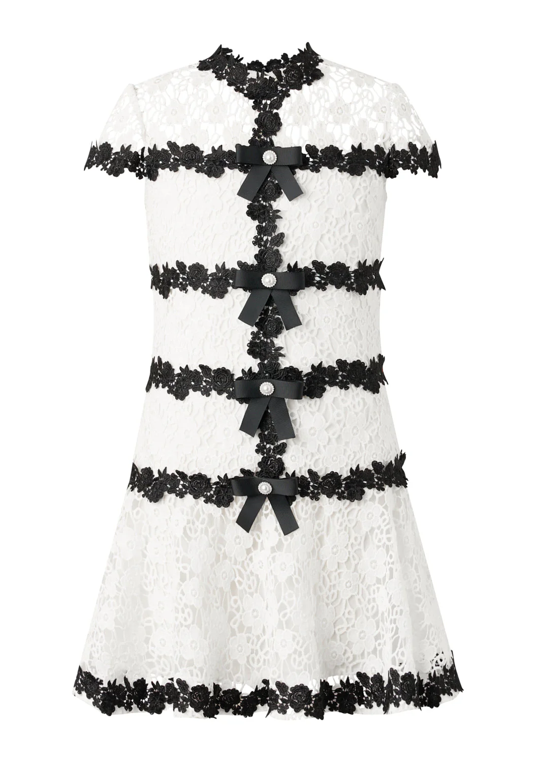 Aveline Embroidered Mini Dress - Image 4