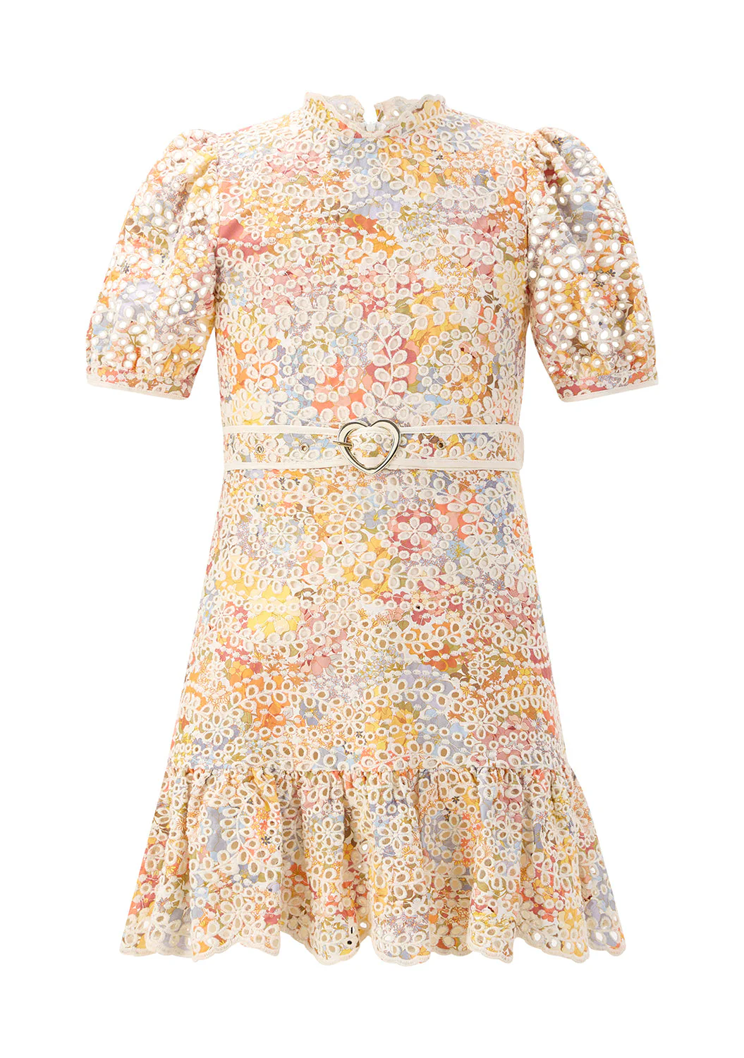Avelle Embroidered Mini Dress - Image 3