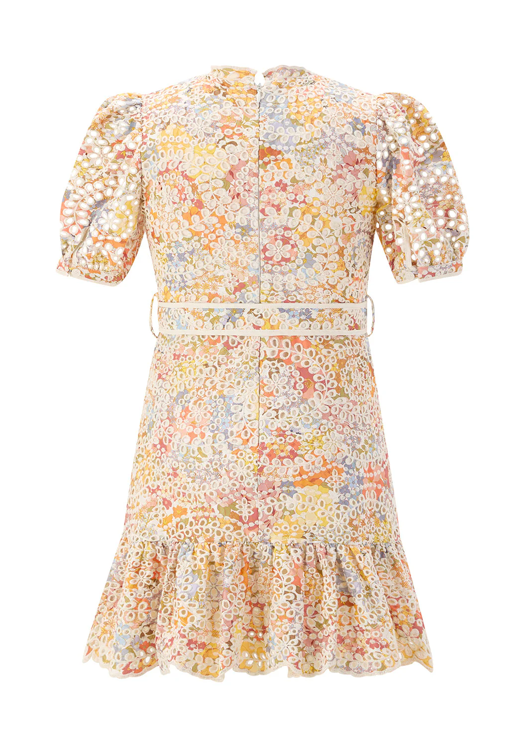 Avelle Embroidered Mini Dress - Image 4