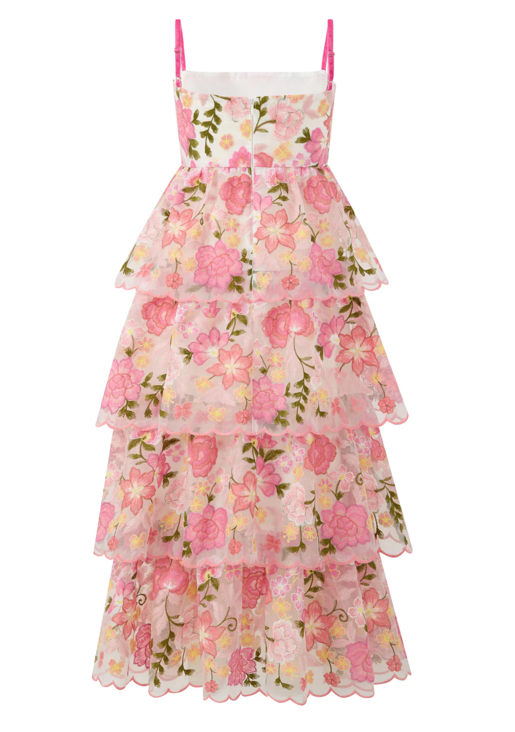 Avery Embroidered Maxi Dress - Image 4