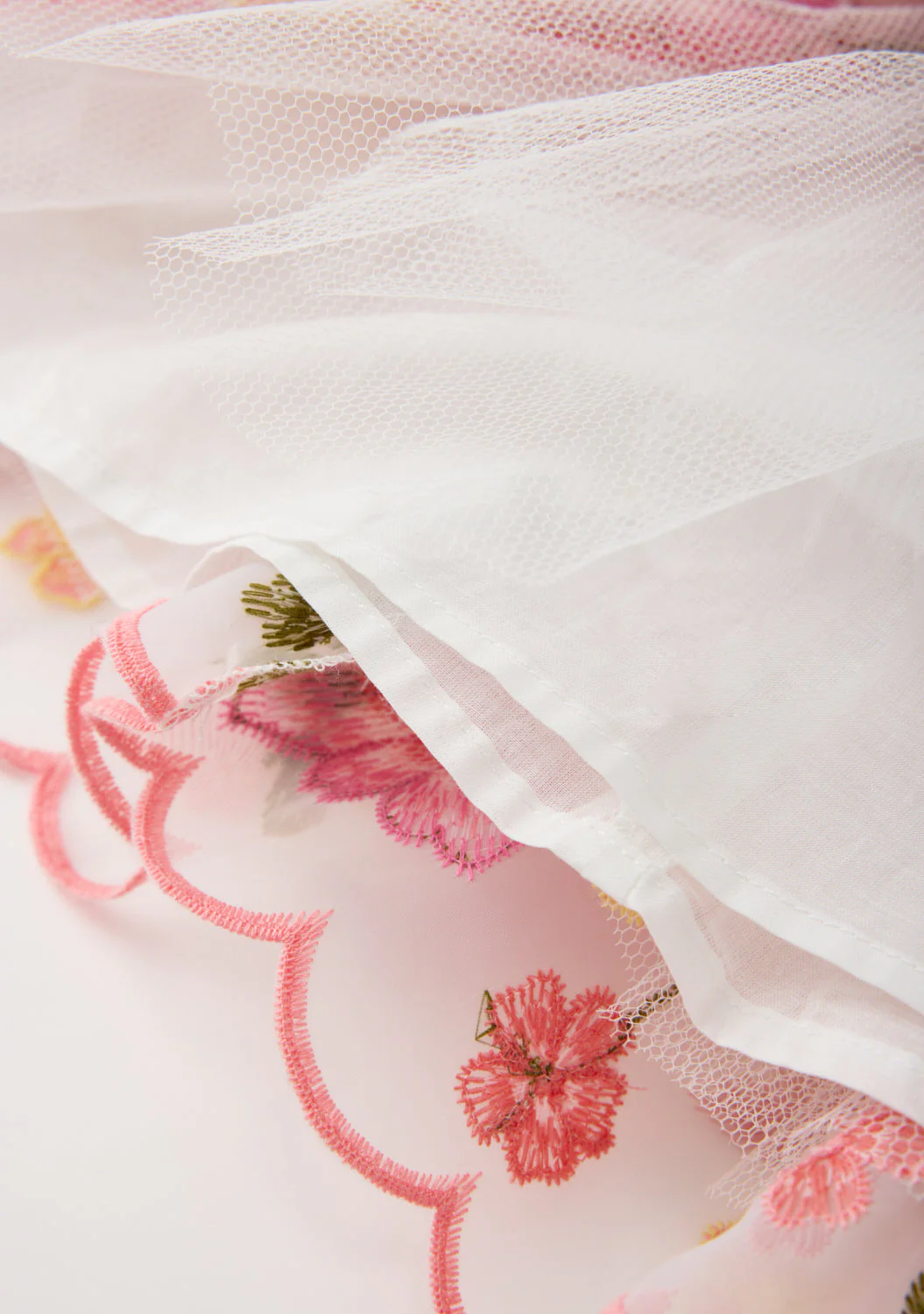 Avery Embroidered Mini Dress - Image 10