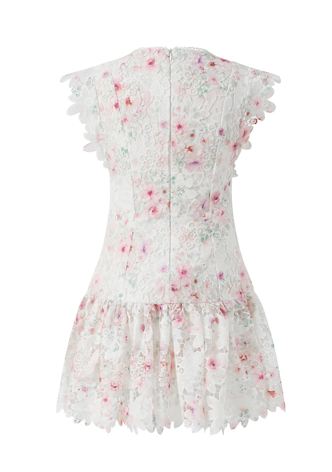 Belle Embroidered Mini Dress - Image 4
