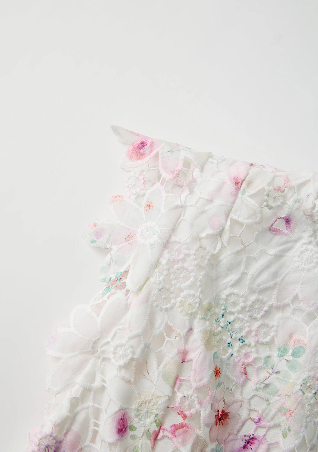 Belle Embroidered Mini Dress - Image 6