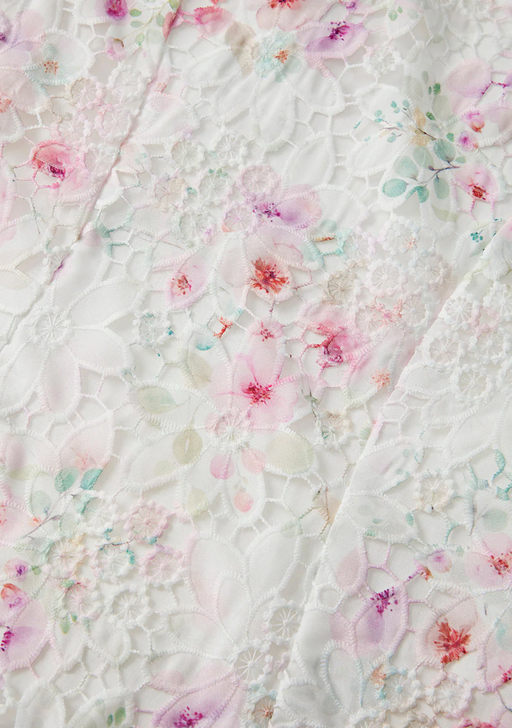 Belle Embroidered Mini Dress - Image 7