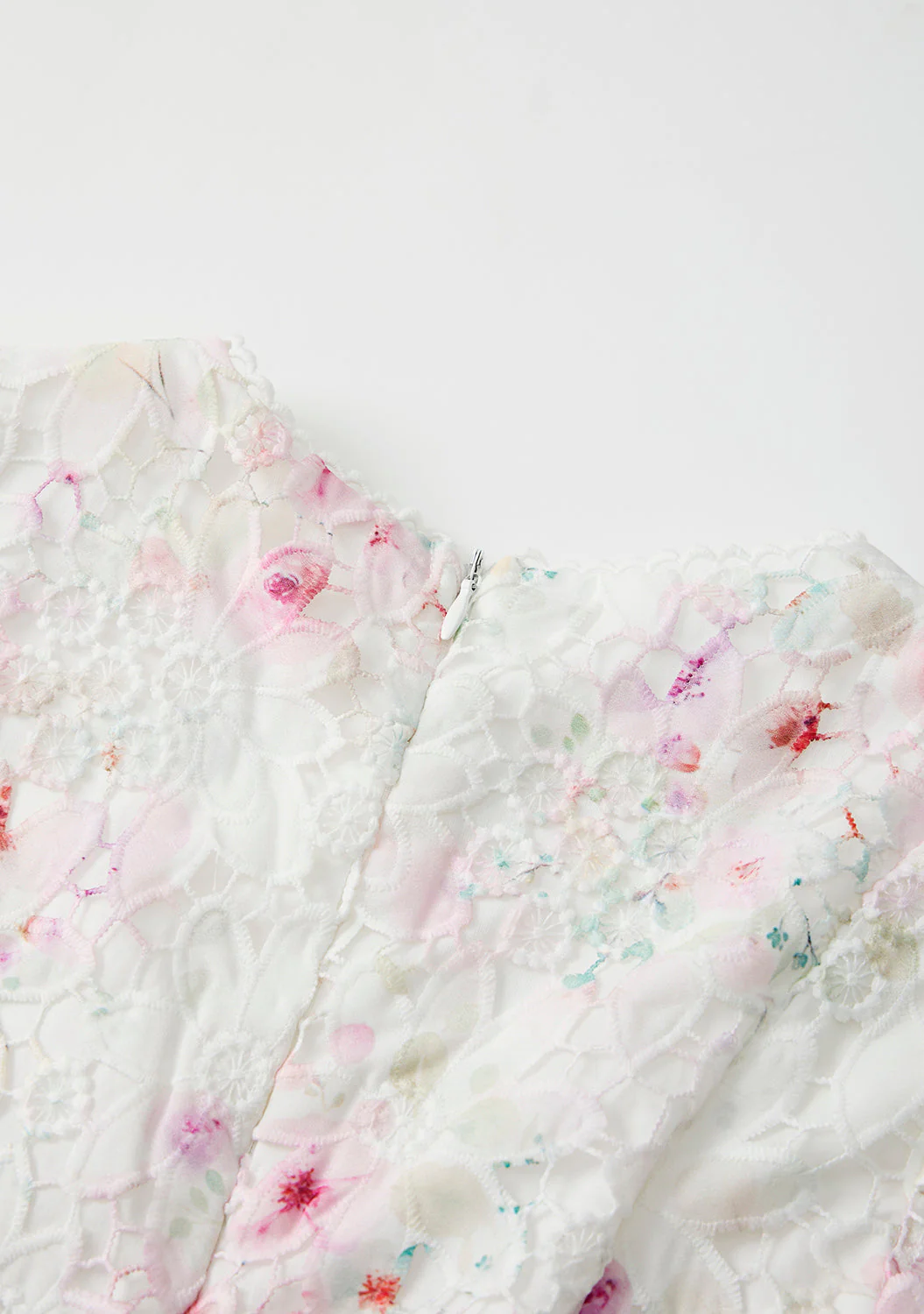 Belle Embroidered Mini Dress - Image 9