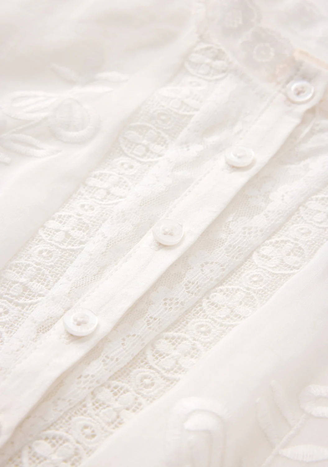 Betty Embroidered Mini Dress - Image 6
