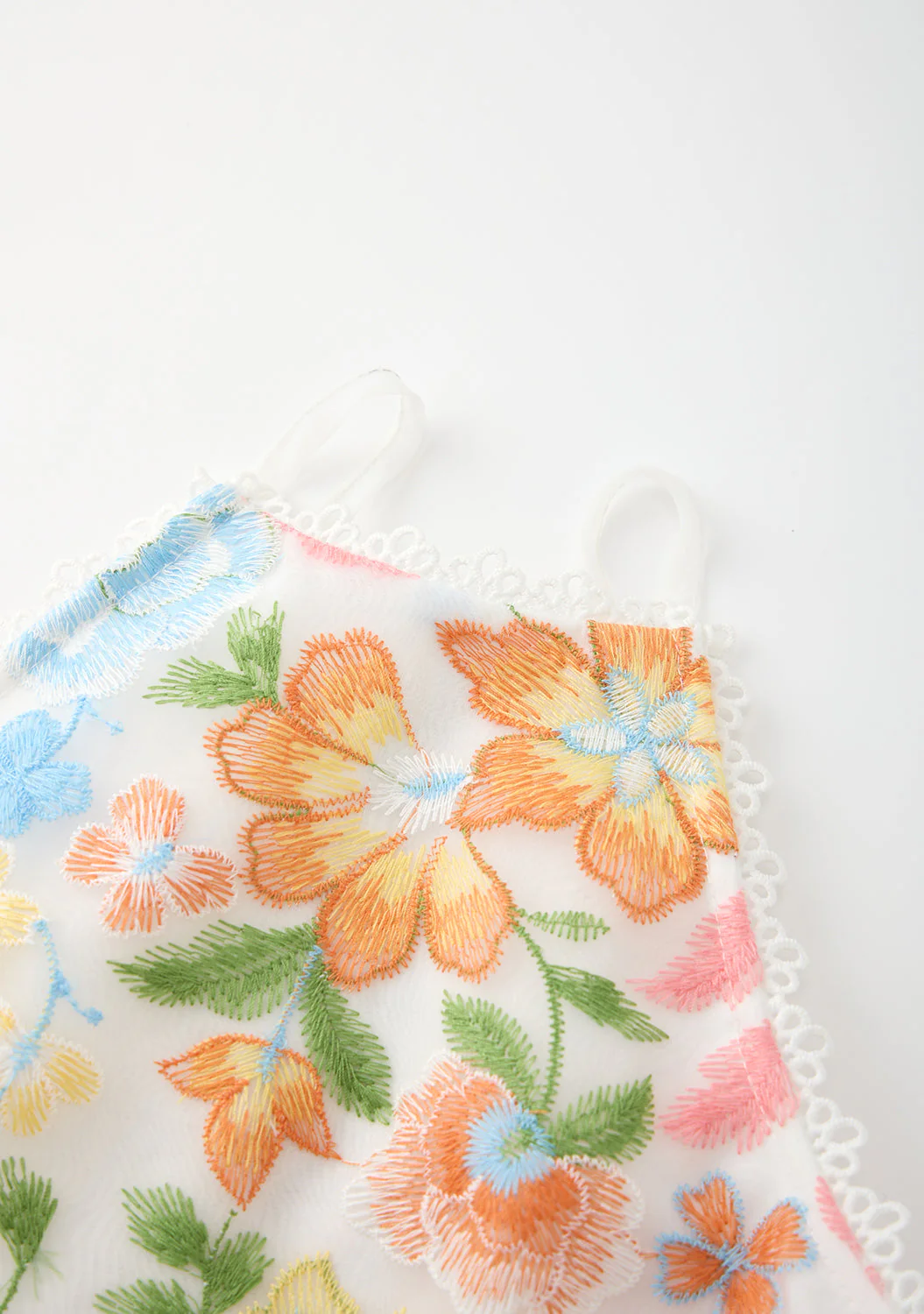 Bianca Embroidered Frill Maxi Dress - Image 6