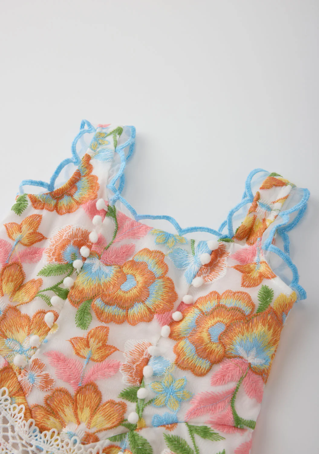 Bianca Embroidered Mini Dress (Baby) - Image 3