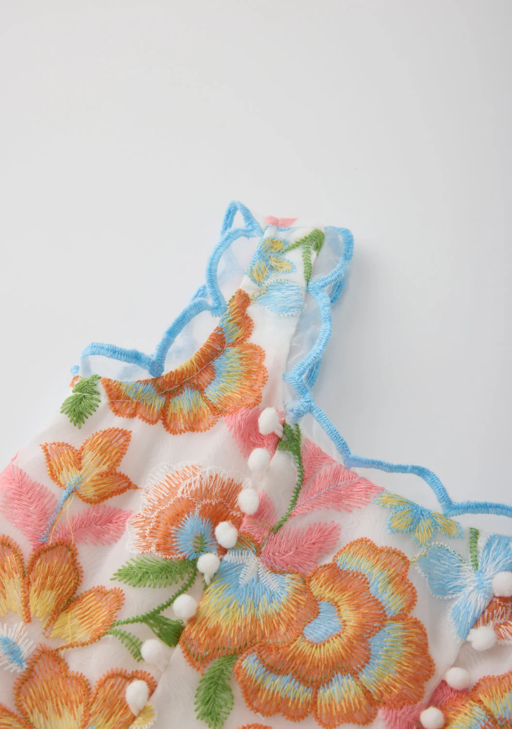 Bianca Embroidered Mini Dress (Baby) - Image 4