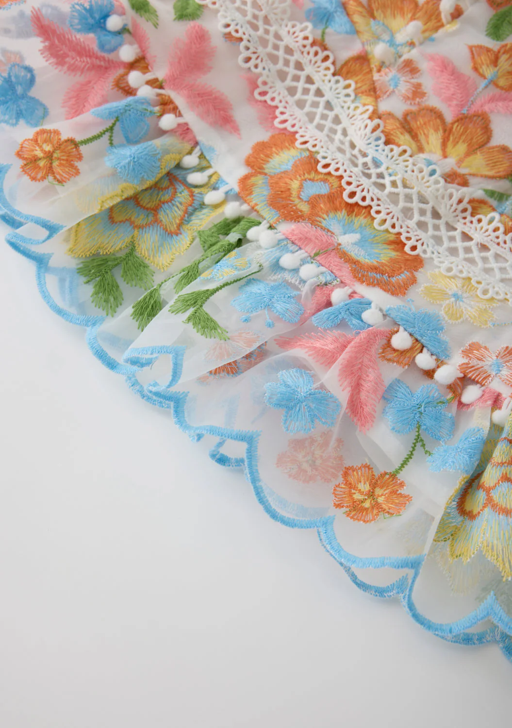 Bianca Embroidered Mini Dress (Baby) - Image 6