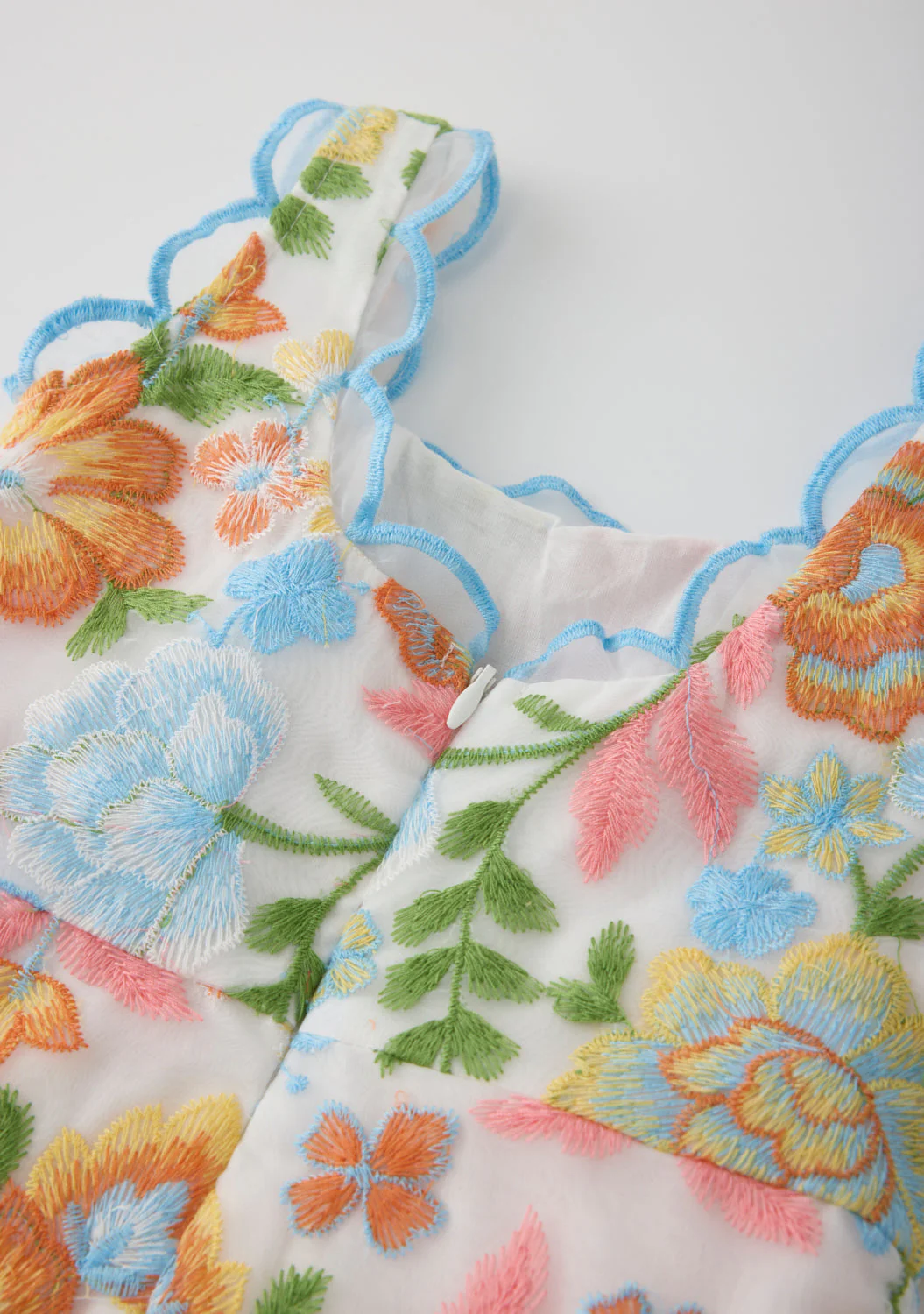 Bianca Embroidered Mini Dress (Baby) - Image 7