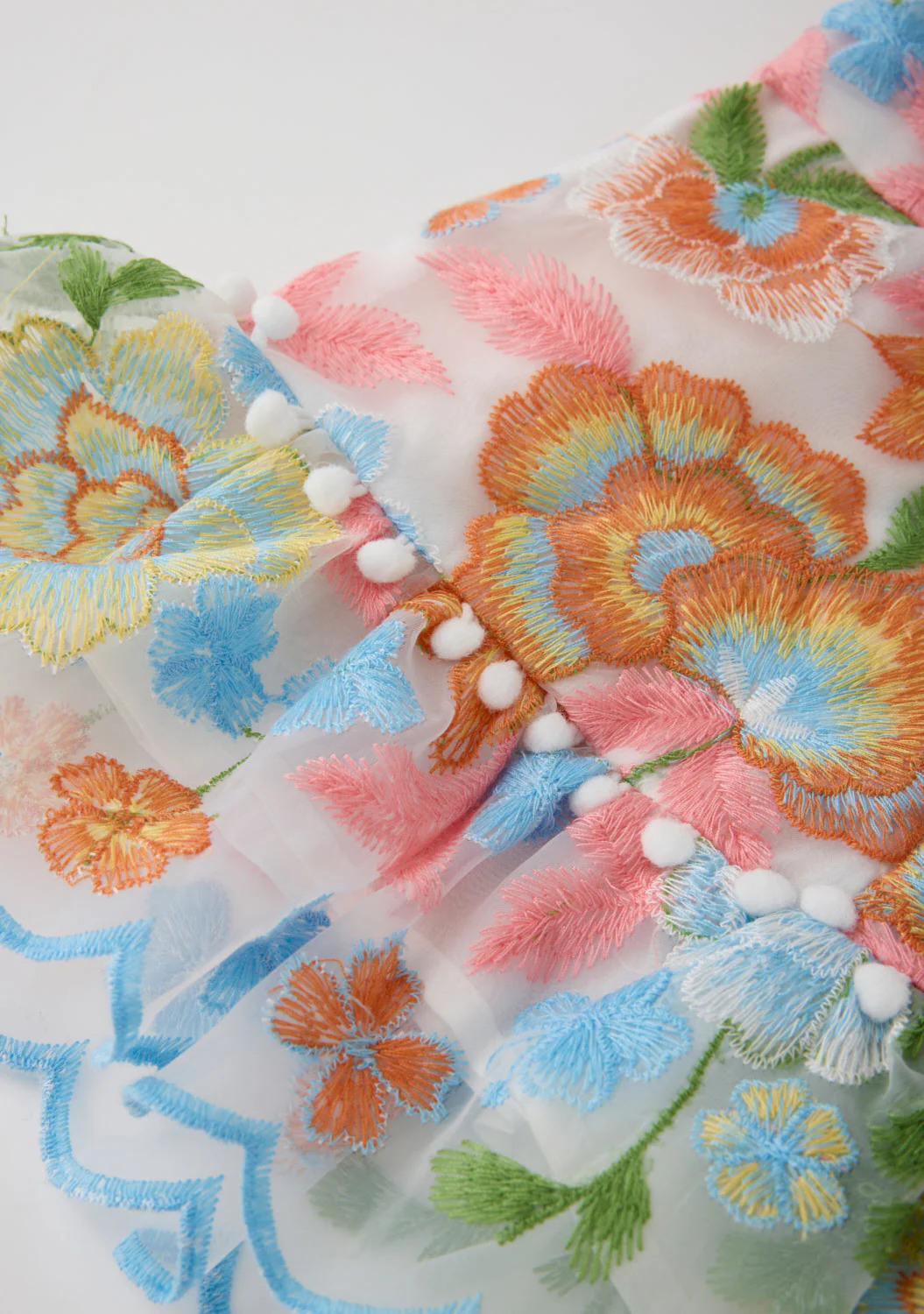 Bianca Embroidered Mini Dress (Baby) - Image 8