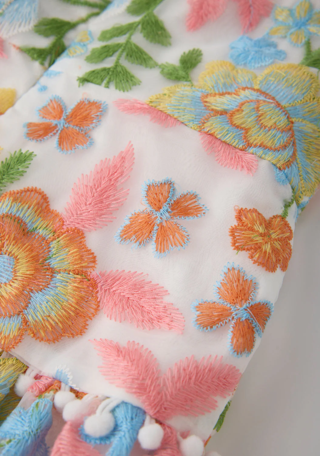 Bianca Embroidered Mini Dress (Baby) - Image 9