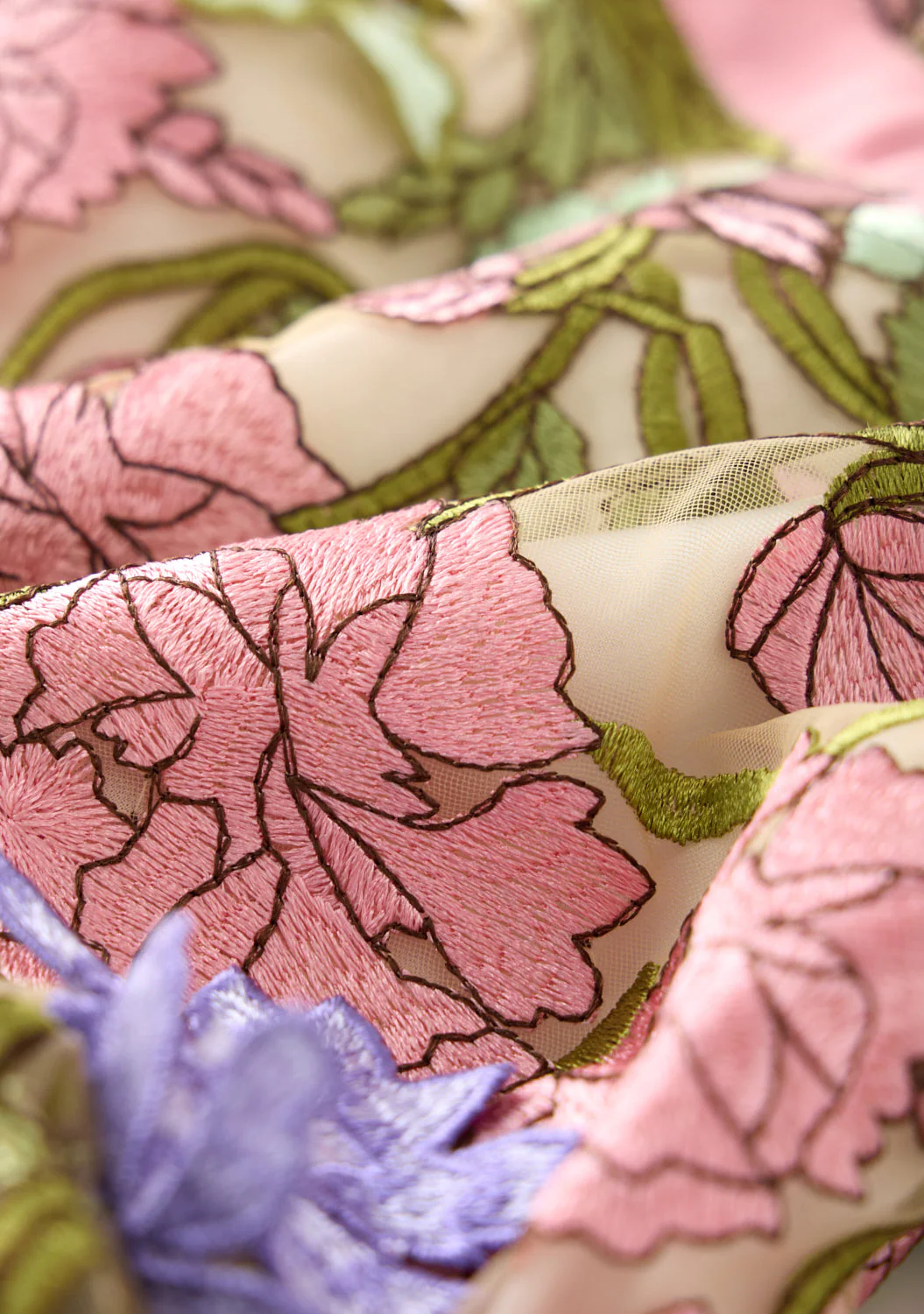 Bonnie Embroidered Mini Dress - Image 11