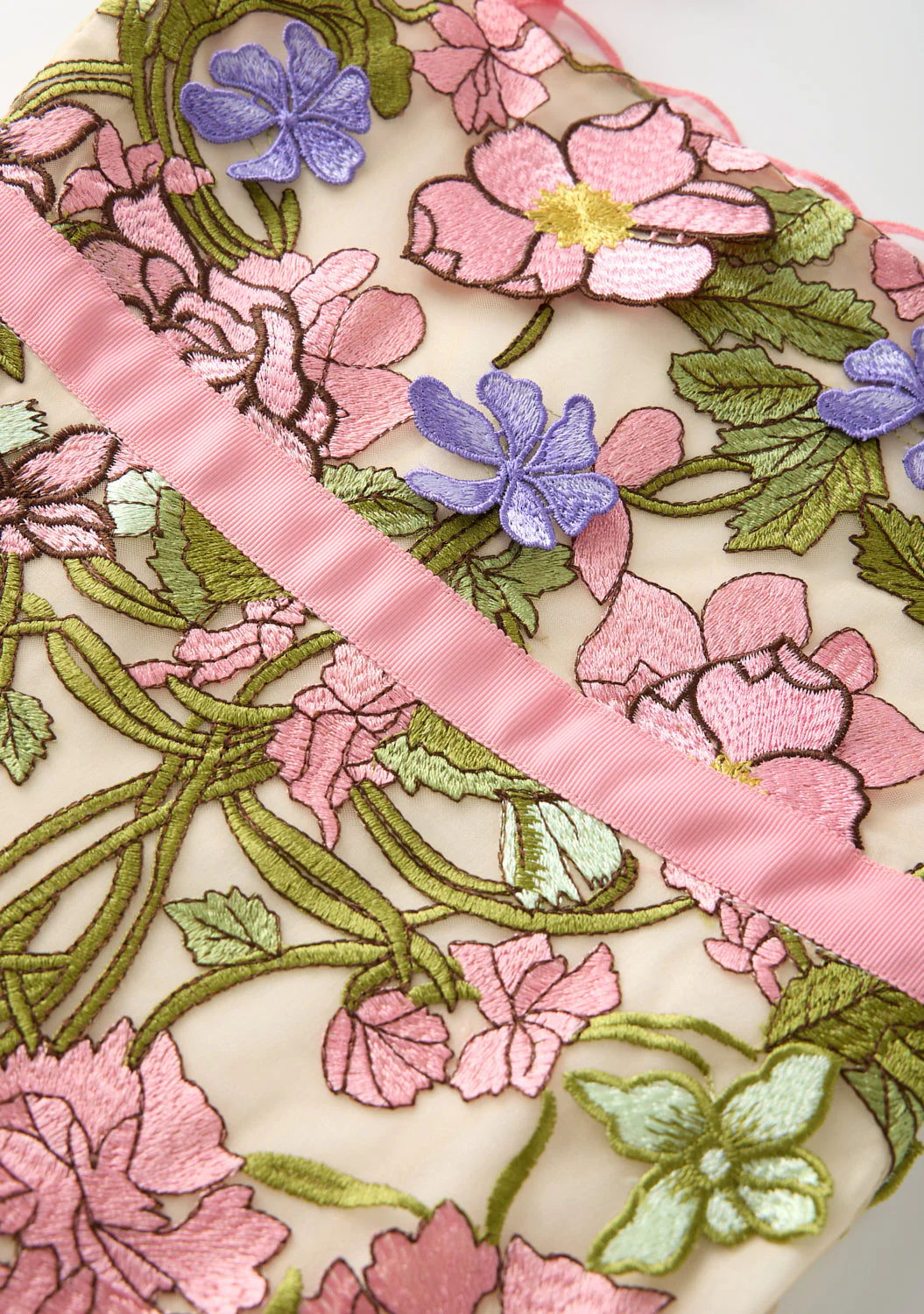 Bonnie Embroidered Mini Dress - Image 8