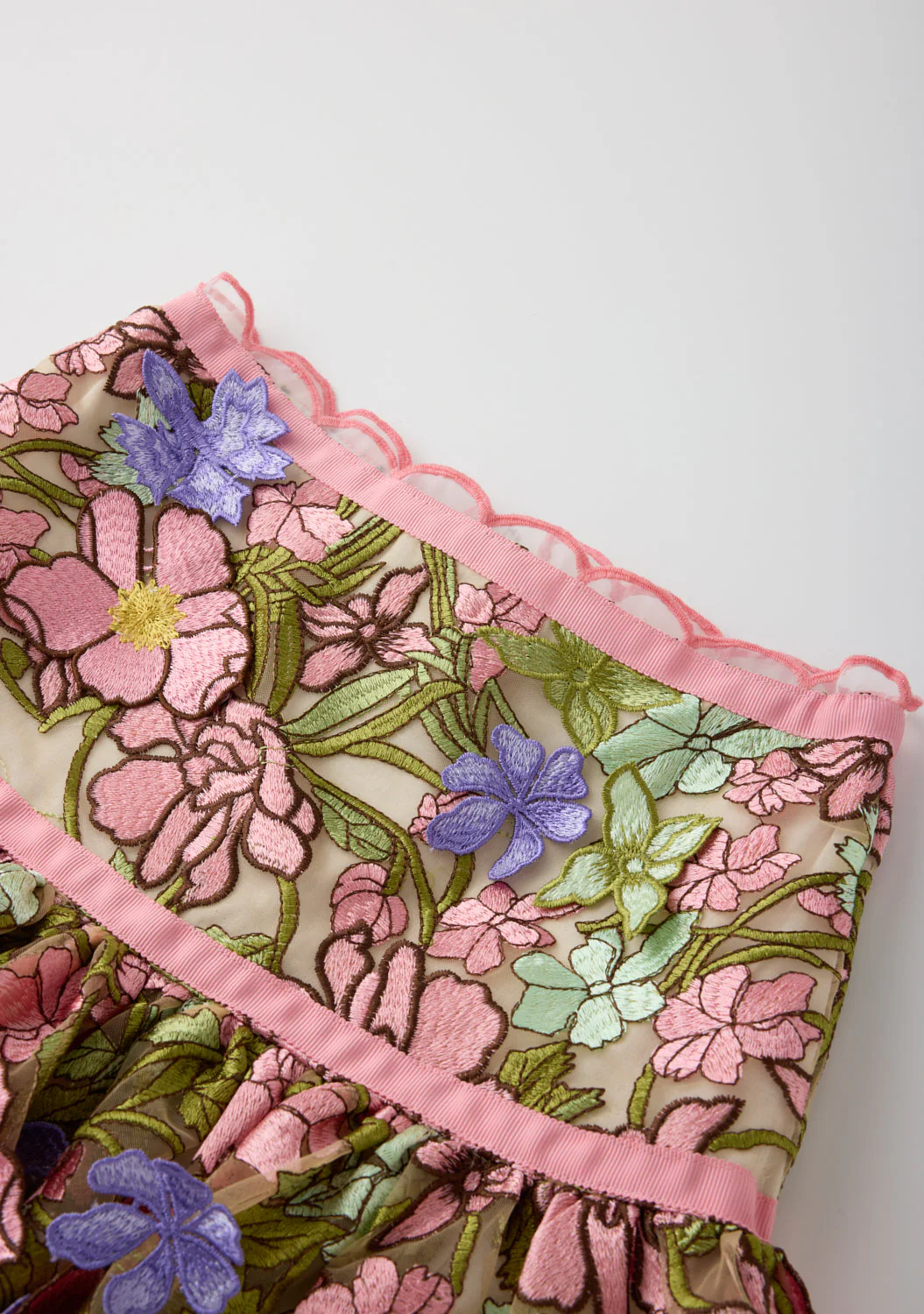 Bonnie Embroidered Mini Skirt - Image 5